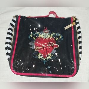 Love Beauty Makeup Cosmetic Toiletry Bag